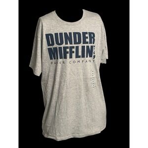 The Office Shirt‎ Dunder Mifflin Inc Paper Company T-Shirt Men's Large NWT